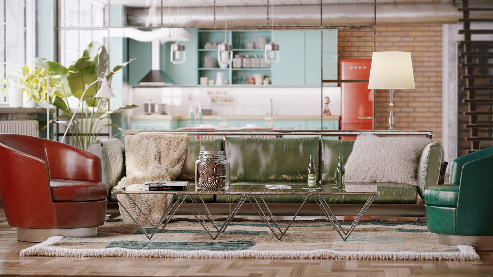 Amscenes — architectural interior render